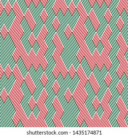 
seamless pattern with colored lines