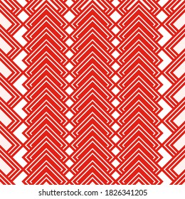 Seamless Pattern Colored Maze Lines Modern Design For Fabric, Textile Print Vector Illustration