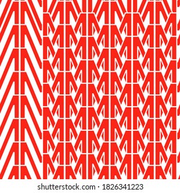 Seamless Pattern Colored Maze Lines Modern Design For Fabric, Textile Print Vector Illustration