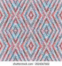 Patrón sin brillo con segmentos oblicuos de colores. Ilustración vectorial sin inconvenientes, eps 10.