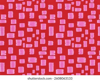seamless pattern colored pencil scribbles in rectangular shapes with irregular patterns