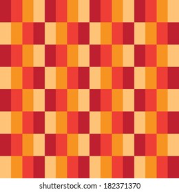Seamless pattern with colored rectangles.