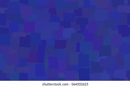 Seamless pattern of colored rectangles. The chaotic layout. Fashion camouflage.
