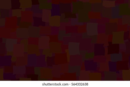 Seamless pattern of colored rectangles. The chaotic layout. Fashion camouflage.