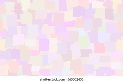 Seamless pattern of colored rectangles. The chaotic layout. Fashion camouflage.