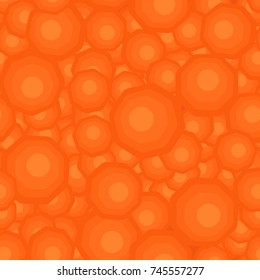 Seamless pattern of colored rounded octagons.