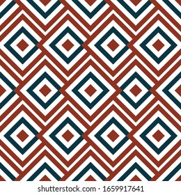 Seamless pattern with colored segments