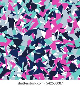 Seamless pattern of colored spots.