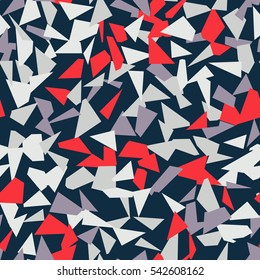 Seamless pattern of colored spots. Camouflage.