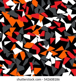 Seamless pattern of colored spots. Camouflage.