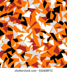 Seamless pattern of colored spots. Camouflage.
