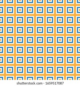 Seamless pattern with colored squares