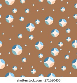 seamless  pattern with colored stars. vector image