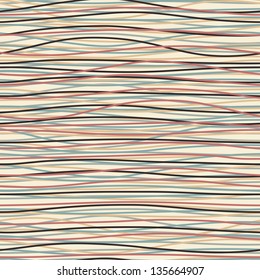 Seamless pattern with colored threads
