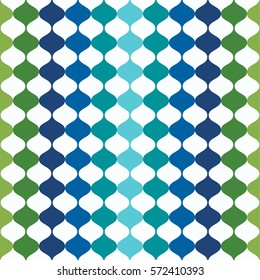 Seamless pattern with colorful abstract figures. Background for gift wrapping. Ornament for fabric.