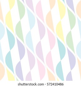 Seamless pattern with colorful abstract figures. Background for gift wrapping. Ornament for fabric.