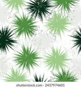 Seamless pattern with colorful pattern of abstract flowers Abstract floral seamless pattern.