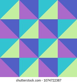 Seamless pattern. Colorful abstract geometric vector illustration. 