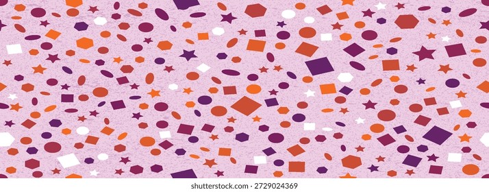 padrão sem costura colorido abstrato formas geométricas
