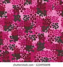 Seamless pattern. Colorful abstract urban camouflage. For children and women. Editing is available.