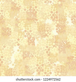 Seamless pattern. Colorful abstract urban camouflage. For children and women. Diagonal striped squares. Editing is available.