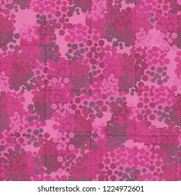 Seamless pattern. Colorful abstract urban camouflage. For children and women. Diagonal striped squares. Editing is available.