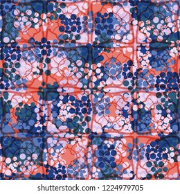 Seamless pattern. Colorful abstract urban camouflage. For children and women. Decorative items. Editing is available.