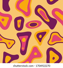 seamless pattern .Colorful background for design  with a predominance of purple  orange  yellow and blue.