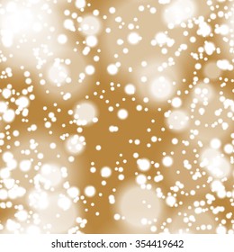 Seamless pattern with colorful blurred circles.  Background tile for winter holidays. Abstract texture template.