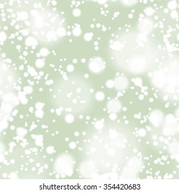 Seamless pattern with colorful blurred circles.  Background tile for winter holidays. Abstract texture template.