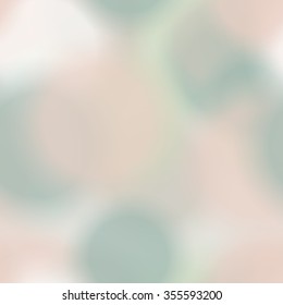 Seamless pattern with colorful blurred circles.  Background tile for winter holidays. Abstract texture template.