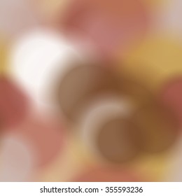Seamless pattern with colorful blurred circles.  Background tile for winter holidays. Abstract texture template.
