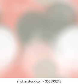 Seamless pattern with colorful blurred circles.  Background tile for winter holidays. Abstract texture template.