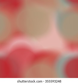 Seamless pattern with colorful blurred circles.  Background tile for winter holidays. Abstract texture template.