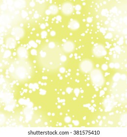 Seamless pattern with colorful blurred circles.  Background tile for winter holidays. Abstract texture template.