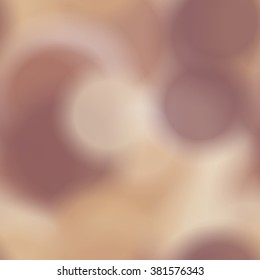 Seamless pattern with colorful blurred circles.  Background tile for winter holidays. Abstract texture template.