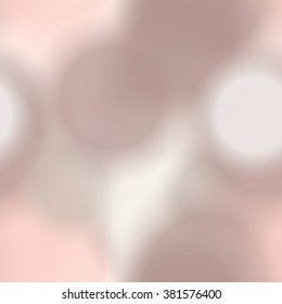 Seamless pattern with colorful blurred circles.  Background tile for winter holidays. Abstract texture template.
