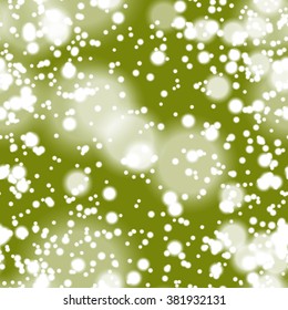Seamless pattern with colorful blurred circles.  Background tile for winter holidays. Abstract texture template.