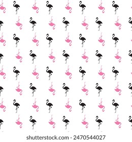 Patrón sin fisuras de animales de dibujos animados coloridos, japoneses, flores y asiáticos. Elementos
