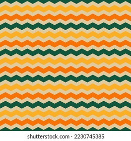 Seamless pattern with colorful chevron