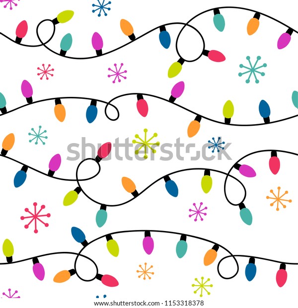 954,747 Christmas Lights Pattern Illustration Images, Stock Photos ...