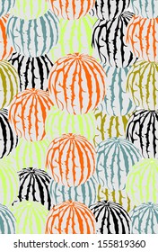 Seamless pattern with colorful circles. Abstract illustration