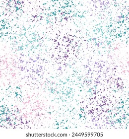 Seamless pattern with colorful confetti on a light background. Seamless texture of spots, dots and circles for your design.