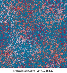 Seamless pattern with colorful confetti on a light background. Round shapes pattern. Round shapes. Painted bubble ornament. 