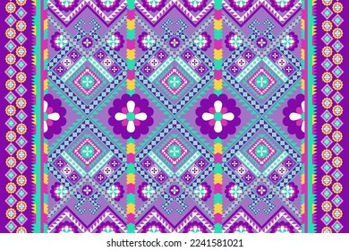 Seamless pattern. Colorful decorative vector stock illustration for print, card, postcard, fabric, textile. 