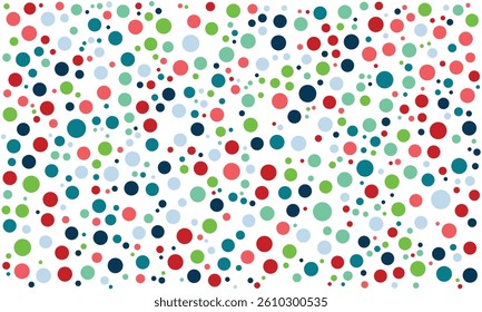 seamless pattern with colorful dots