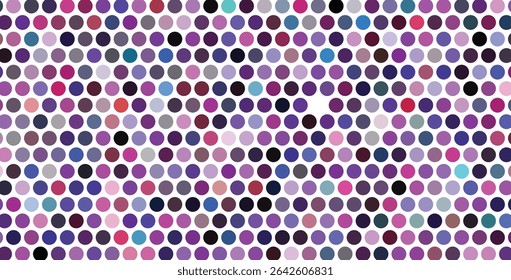 seamless pattern with colorful dots