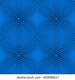 Seamless pattern.  Colorful fishnet pattern of fine lines.