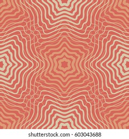 Seamless pattern.  Colorful fishnet pattern of fine lines.