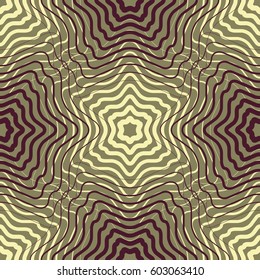 Seamless pattern.  Colorful fishnet pattern of fine lines.